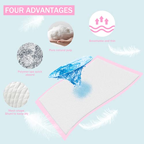Sundee 50 Pack Baby Changing Pad with Leak-Proof Design 1