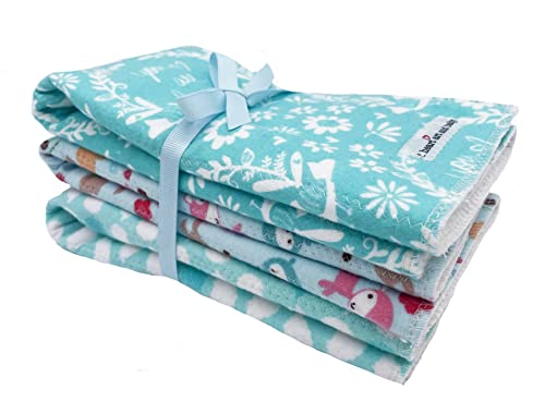 I Heart Art and Baby Infant Burping Cloth - Animal Print 1 Count