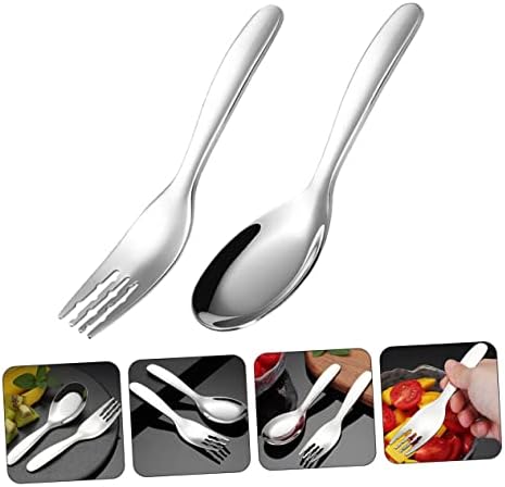BIUDECO 316 Stainless Steel Flatware Set 2PCS