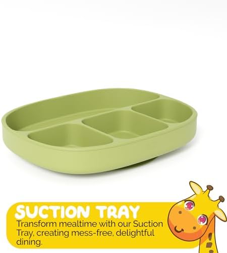 Muqee Peeko Baby Feeding Essentials Set - 3 Piece Green