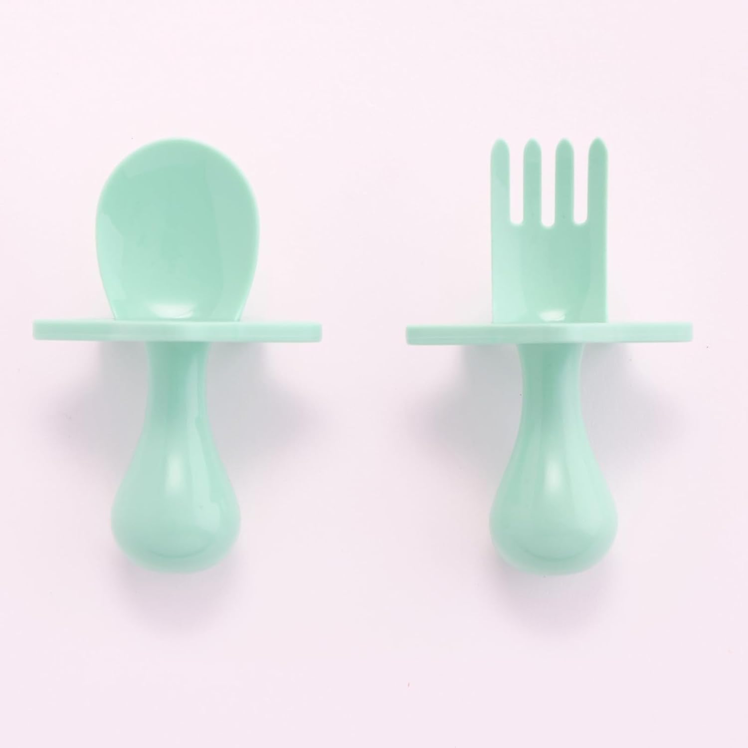 Nooli Toddler Spoons and Forks Set BPA Free Mint