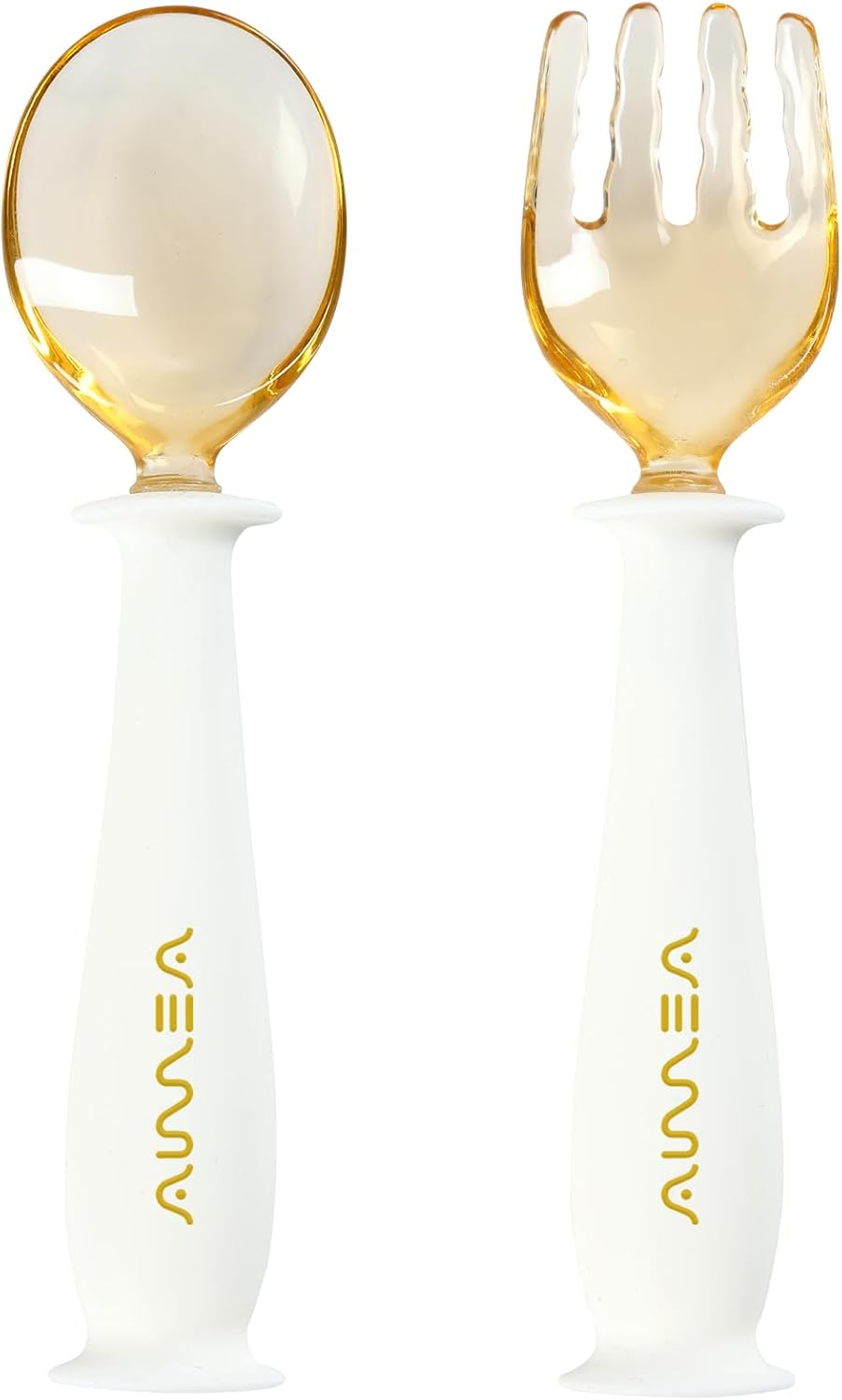 Aurrea Toddler Spoon Fork Set with Travel Case