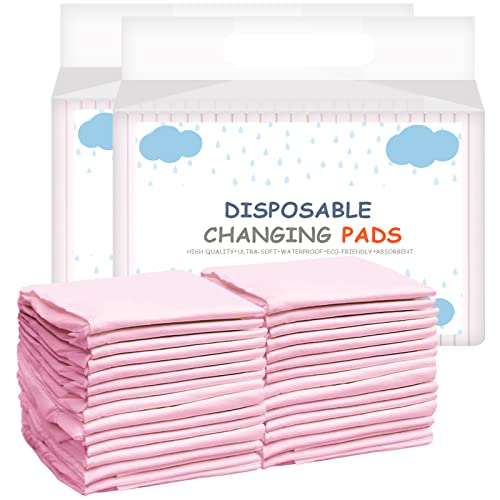 Sundee 50 Pack Baby Changing Pad with Leak-Proof Design 1