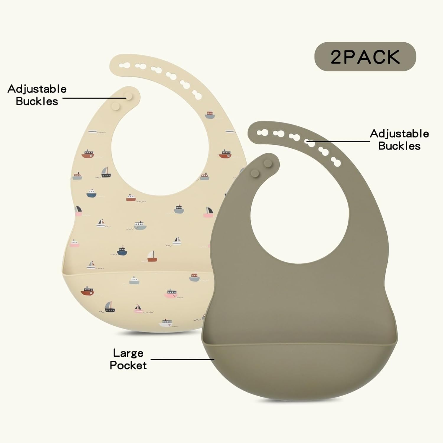 Little Rawr 8-Piece Silicone Feeding Set for 6 Months
