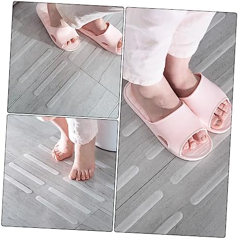 Healifty 3 Sets Non-Slip Bath Stickers for Safety