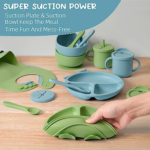 MumEZ Silicone Baby Feeding Set for 6 Months Up 1
