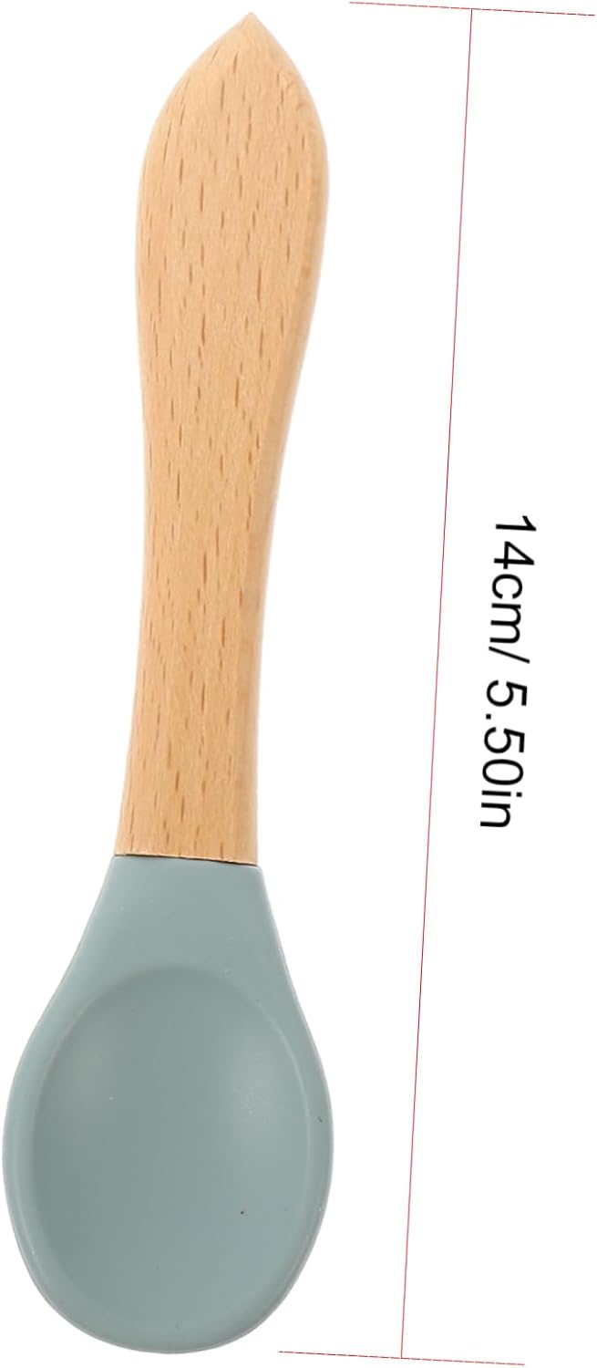 Adorable Fork and Spoon Set for Baby Weaning