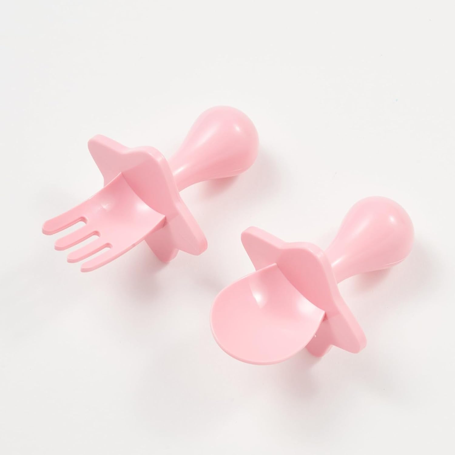 Nooli Baby Fork Toddler Utensils Set - Pink