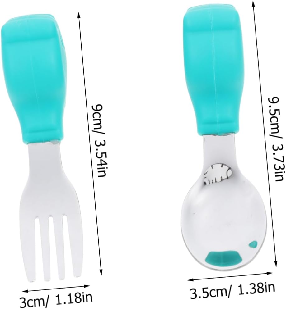 COLLBATH 1 Set Fork and Spoon for Baby