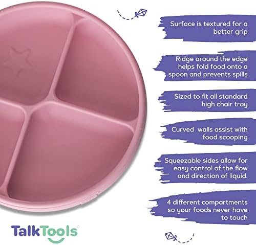 TalkTools ITSY Baby Silicone Flatware Set