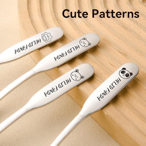 Maiyuansu Toddler Spoons 4pcs Stainless Steel Set 1