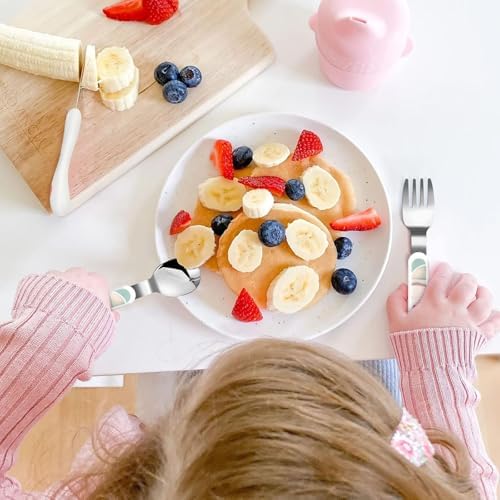 Cute Pig Print Stainless Steel Flatware Set with Travel Case 1