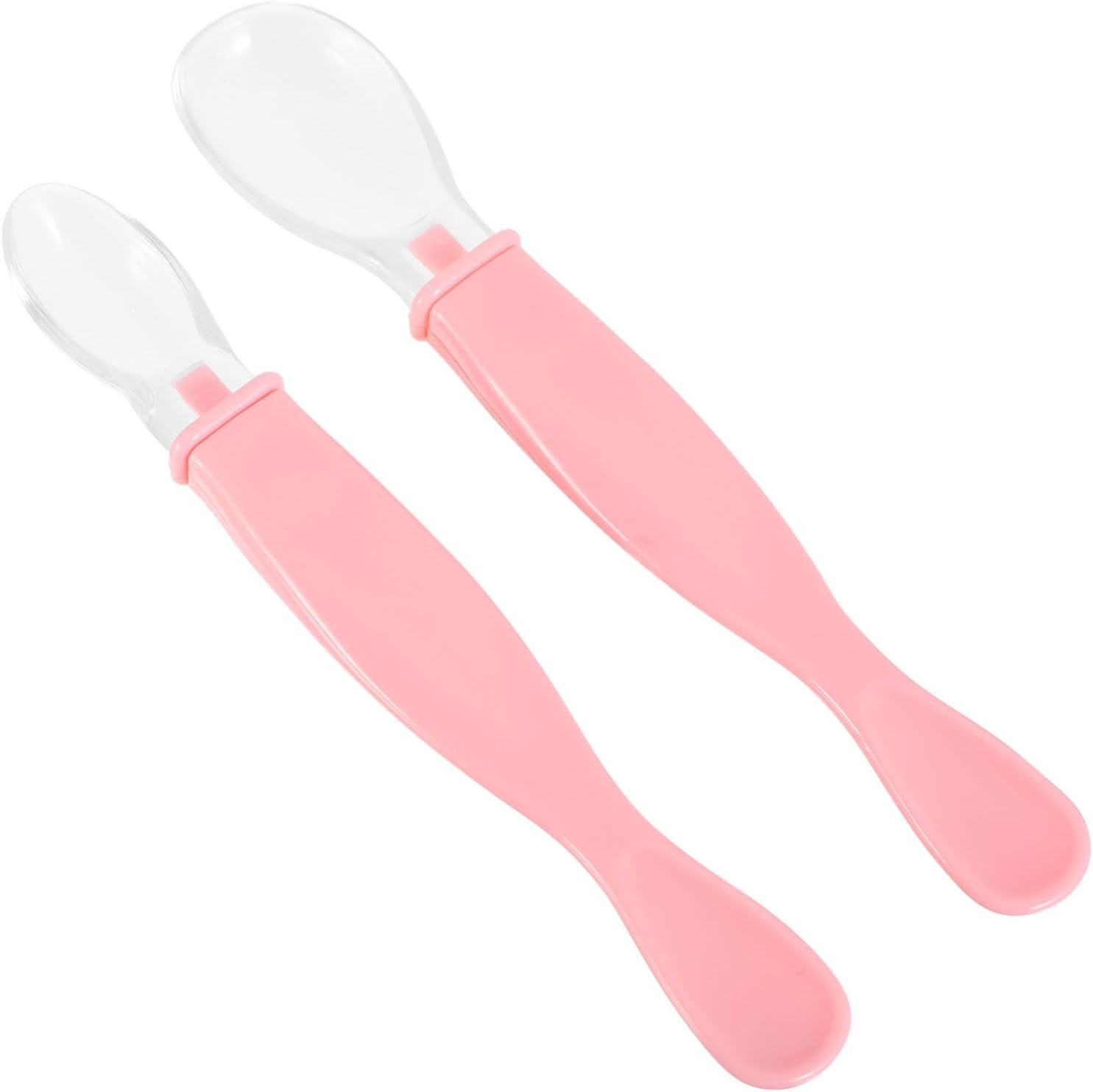 RORPOIR 2pcs Spoons Essential Cutlery Set for Safe Mealtime
