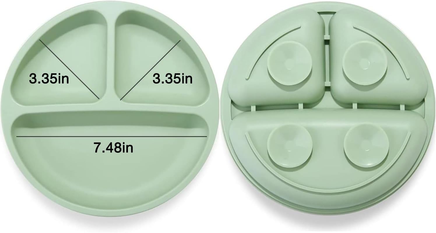 PandaEar BPA-Free Silicone Baby Feeding Set 6-12 Months