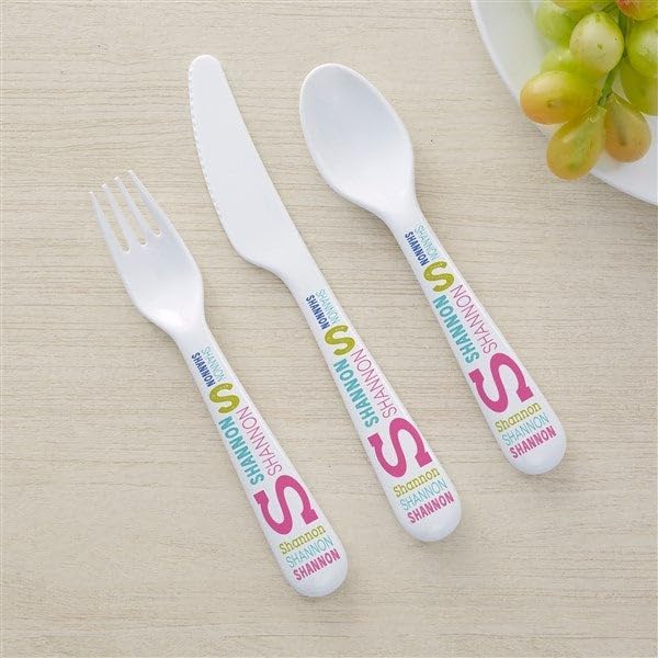 Personalization Universe Kids 3pc Utensil Set 1