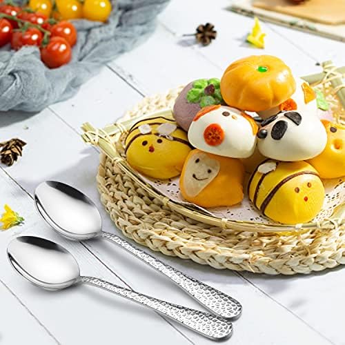 LIANYU 9PCS Kids Stainless Steel Spoon Set