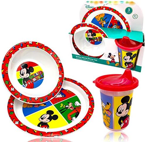 Disney Mickey Baby Feeding Set BPA Free