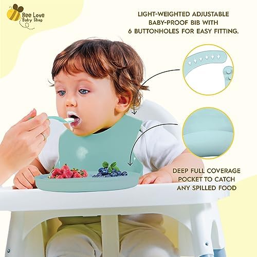 Bee Love Silicone Feeding Set for 6 Months 1