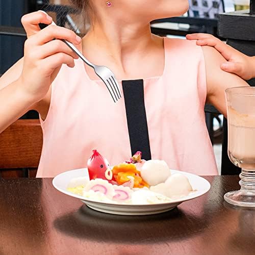 LIANYU 12-Piece Stainless Steel Kids Fork Set