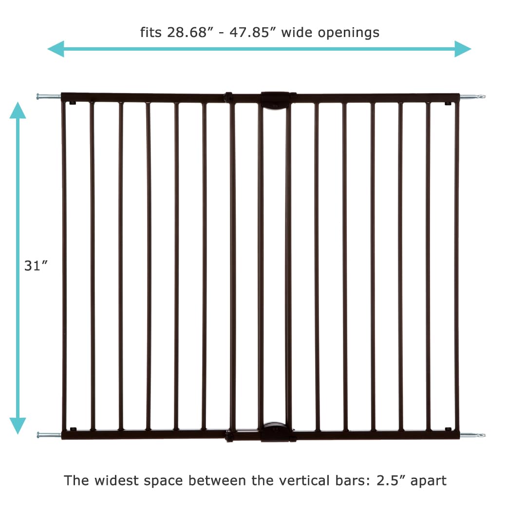 Toddleroo by North States Stair Gate with Safety Latch