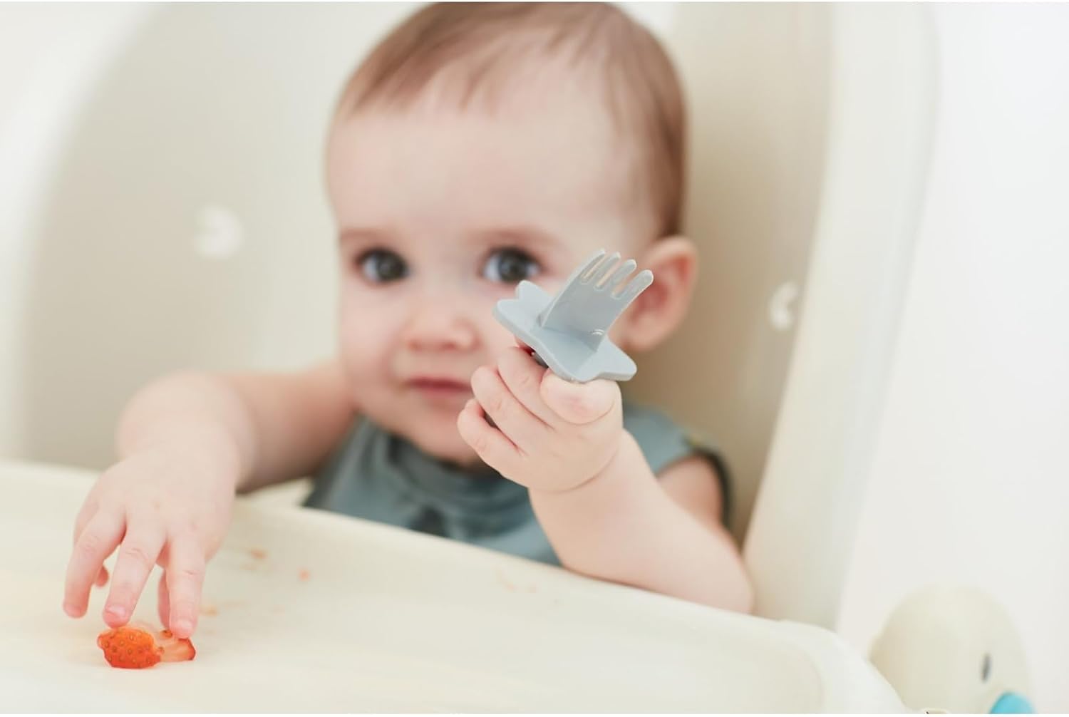 ElliNooli Toddler Utensils Set for Self-Feeding