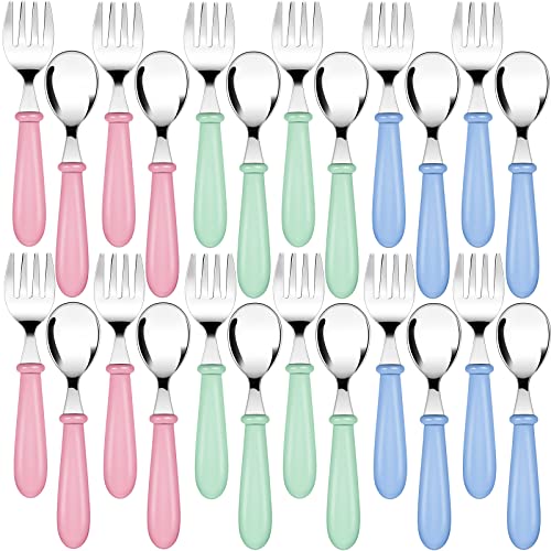 Honeydak 24 Piece Toddler Cutlery Set