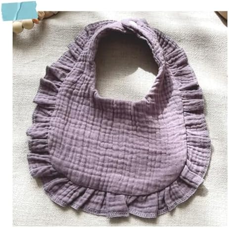 EllieHouse 10 Pack Muslin Baby Bibs for Drool and Teething
