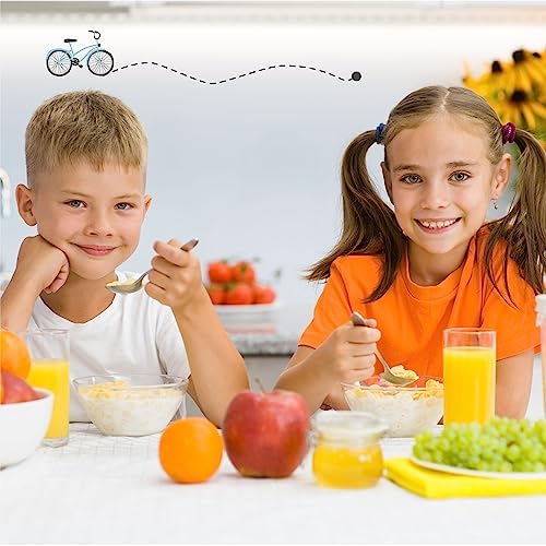 Asher and Olivia 9-Piece Toddler Silverware Set