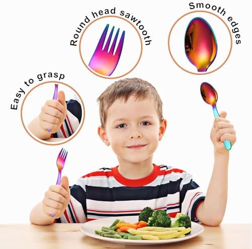 Personalized Dinosaur Unicorn Cutlery Set for Kids