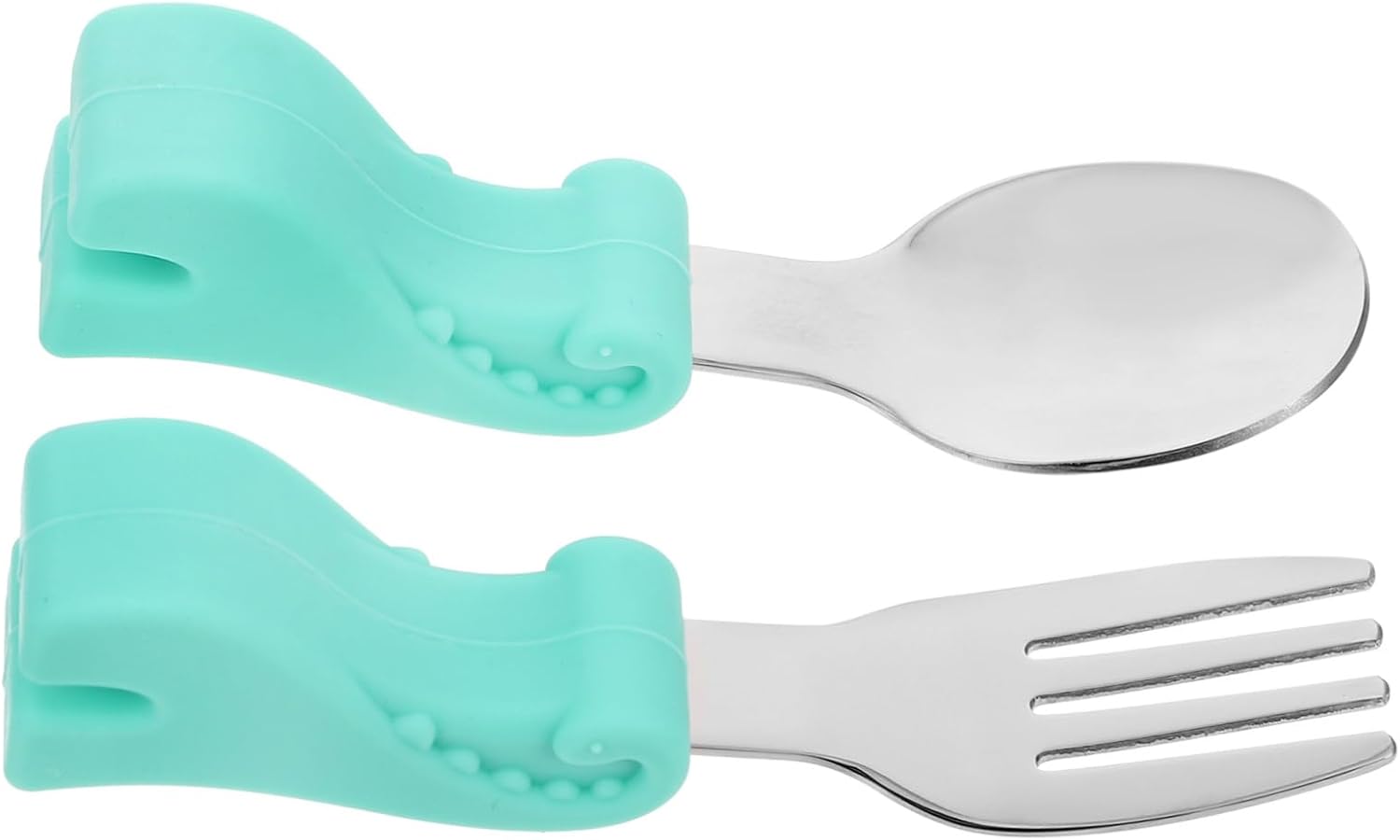 SHOWERORO Dinosaur Fork Spoon Set with Storage Case 1