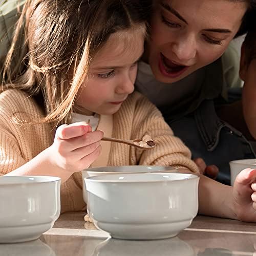 YFWOOD 4-Piece Natural Wooden Kids Utensils Set