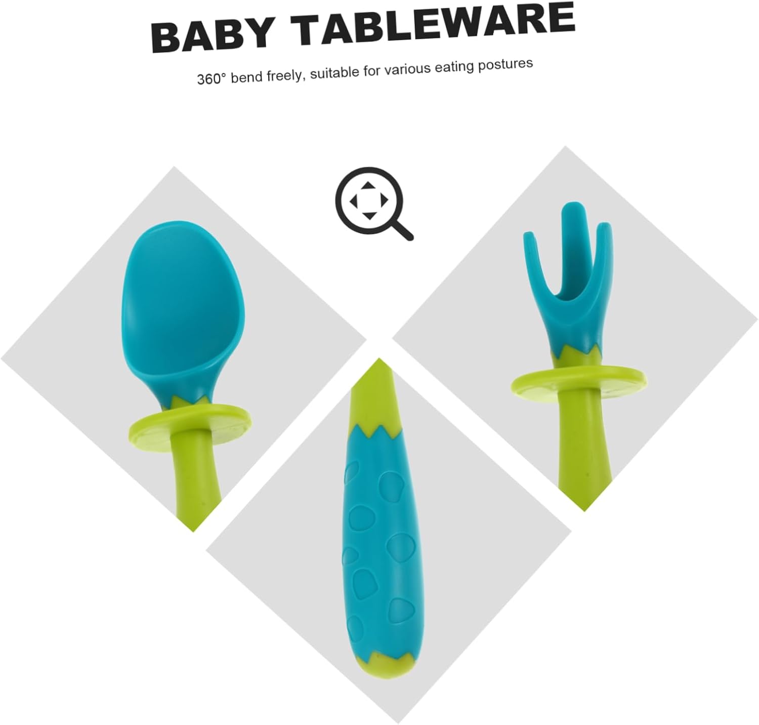 MOBUTOFU Learning Tableware Set for Baby