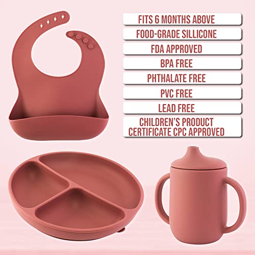 Antarez Baby Led Weaning Set with Sippy Cup