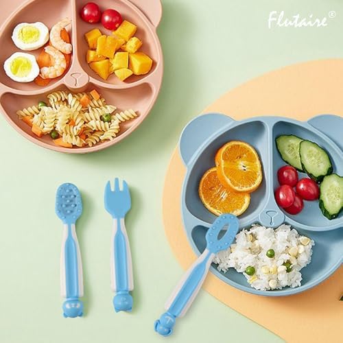 Baby Self Feeding Spoons Set 6 Months BPA-Free