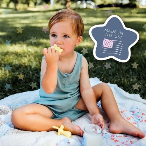 ElliNooli Toddler Utensils Set for Self-Feeding