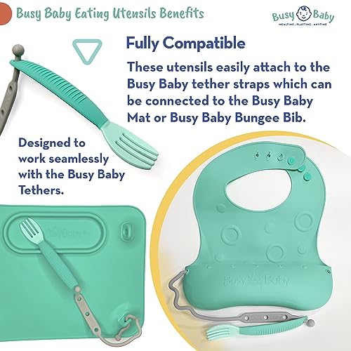 Busy Baby Flatware Set for Babies Toddlers 1