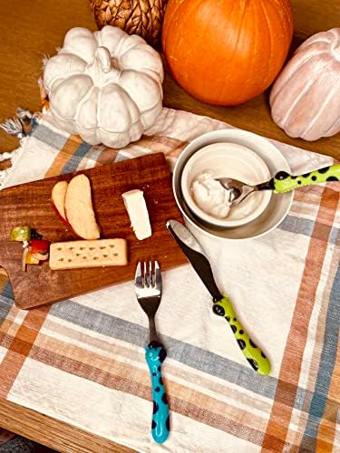 ANNOVA Kids Silverware Set 6 Pieces - Giraffe Handles