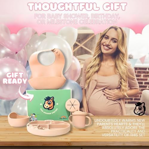 Our Wonder Station Baby Feeding Set 11 pc Light Pink