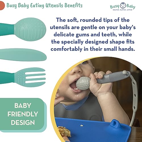 Busy Baby Flatware Set for Babies Toddlers 1