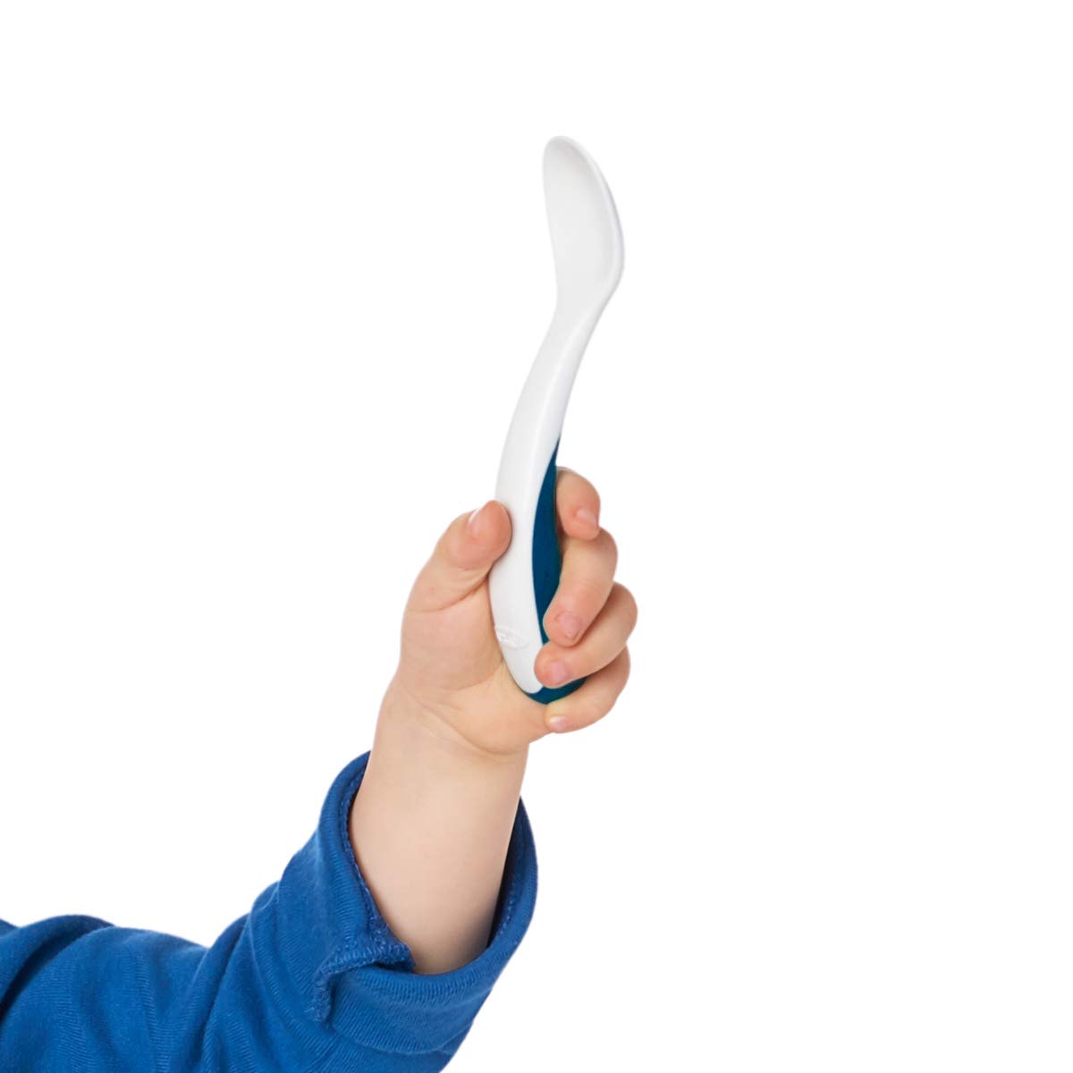 OXO Tot Plastic Fork Spoon Set - Navy 4 Piece