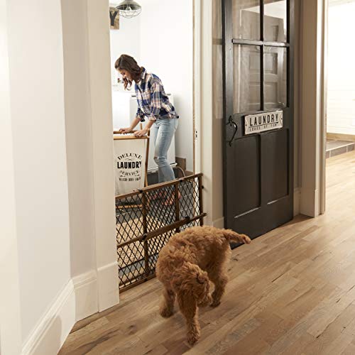 Evenflo Pressure-Mount Baby Gate - Farmhouse Style
