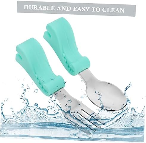 SHOWERORO Dinosaur Fork Spoon Set with Storage Case 1