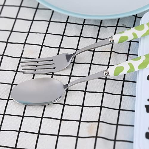 Tomotato Children Stainless Steel Cutlery Set with Travel Case