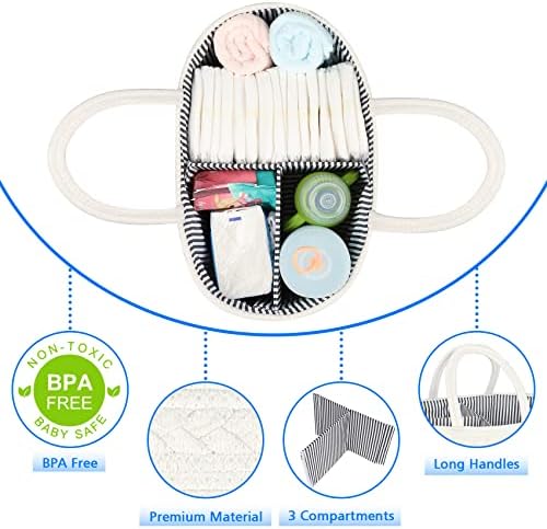 ABenkle Baby Diaper Caddy Storage Organizer