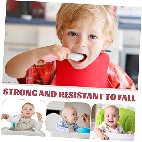 Mikinona Ergonomic Fork and Spoon Set for Baby