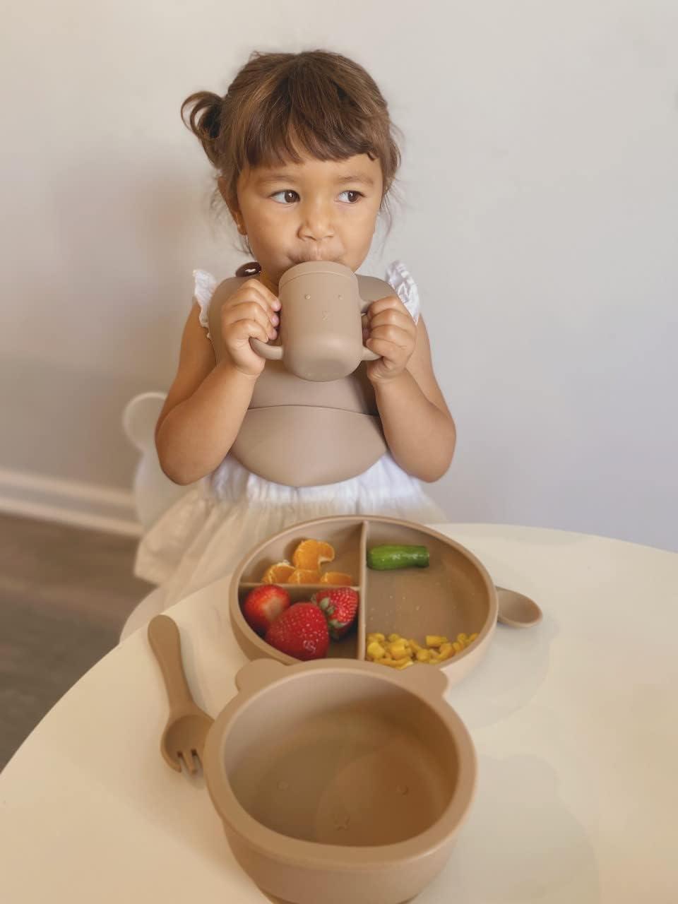 Bonita 6-Piece BPA-Free Silicone Feeding Set