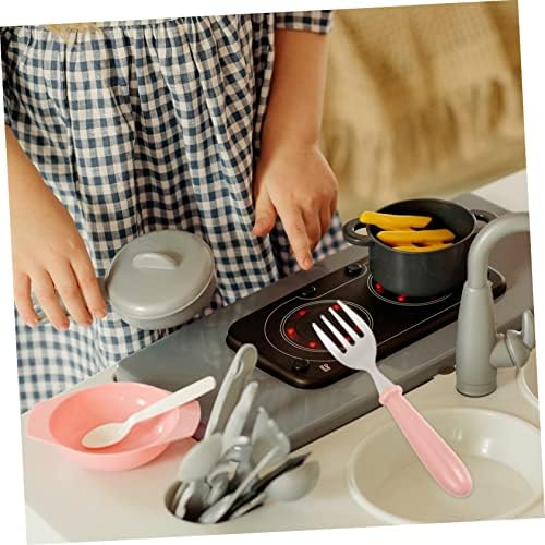 6Pcs Stainless Steel Flatware Set for Baby and Infant Feeding