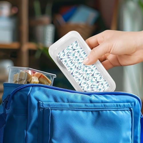 Giraffe Pattern Print Stainless Steel Utensils Set with Travel Case