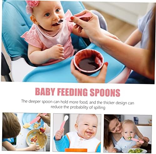2pcs Soft and Safe Baby Utensils Spoon Set