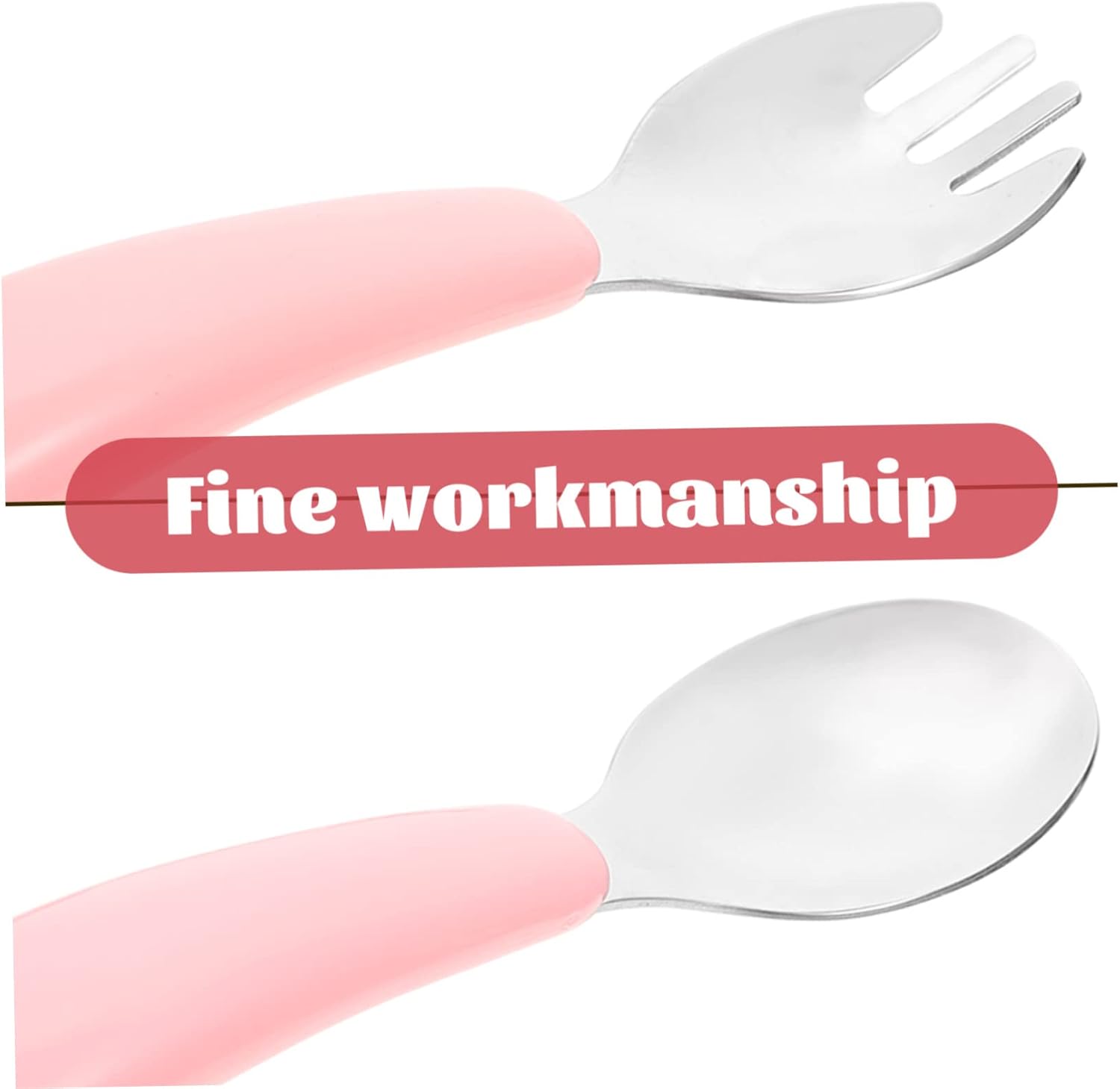 Alipis Baby Fork Spoon Set for Home Use
